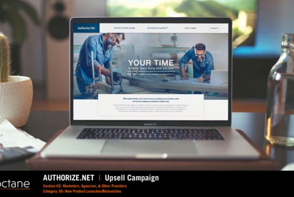 Case Study - Authorize.Net Upsell Campaign